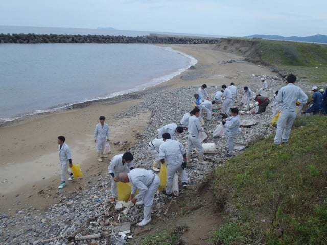 平成２９年６月３０日　海岸清掃