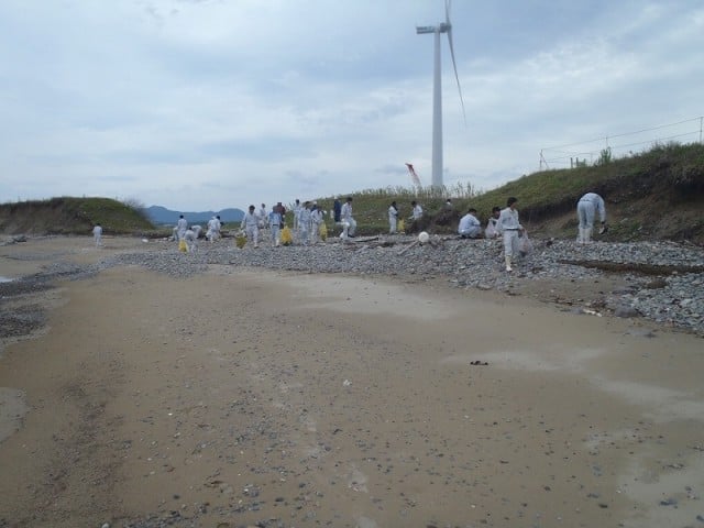 平成２９年６月３０日　海岸清掃