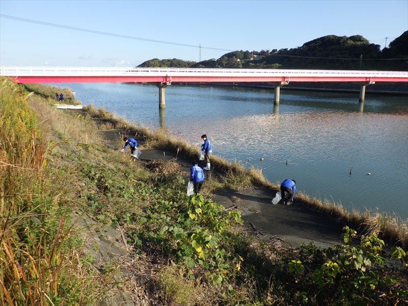 R7.11.22 益田川清掃
